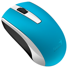 Mouse Wireless Genius ECO-8100, Albastru