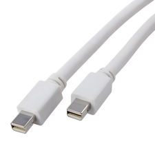 Cablu Video APC Electronic AP531037, MiniDP (M) - miniDP (M), 0,45m, Alb