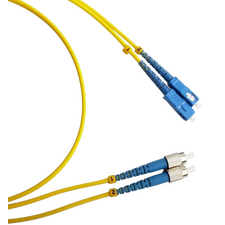 Patch cord - FC-SC 5M, 5m, Galben