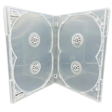 DVD Box Platinet 14 mm pentru Amaray 4 Clear