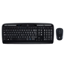 Set Tastatură + Mouse Logitech MK330, Fără fir, Negru