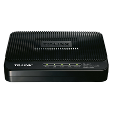 Modem ADSL TP-LINK TD-8817, ADSL/ADSL2/ADSL2 + până la 24 Mbps, Negru