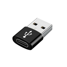 Adaptor pentru cablu USB Cablexpert A-USB2-AMCF-02, USB Type-A (M)/USB Type-C (F), Negru