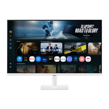 32" Monitor Samsung S32FM703, VA 3840x2160 4K UHD, Alb