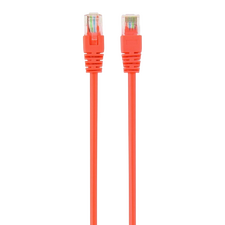 Patch cord Cablexpert PP12-1M/O, CAT5e UTP, 1m, Portocaliu