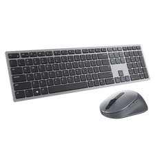 Set Tastatură + Mouse DELL KM7321W, Fără fir, Gri