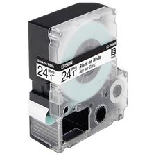 Картридж с лентой Epson LK-6WBN, 24 мм x 9 м