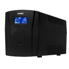 Источник бесперебойного питания SVEN Pro 1500 LCD, Линейно-интерактивный, 1500VA, Башня