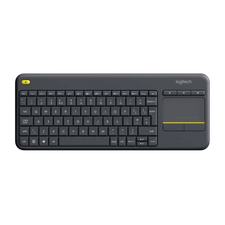 Tastatură Logitech K400 Plus, Fără fir, Negru