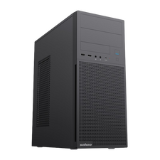 Carcasă PC Sohoo 2816BK, Midi-Tower, ATX, Negru