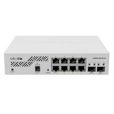 Comutator MikroTik CSS610-8G-2S+IN, Alb