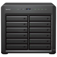 Stocare atașată la rețea SYNOLOGY DS2422+, Negru