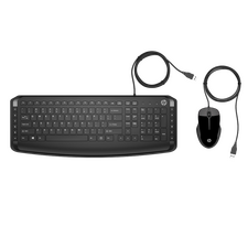 Set Tastatură + Mouse HP Pavilion 200, Cu fir, Negru