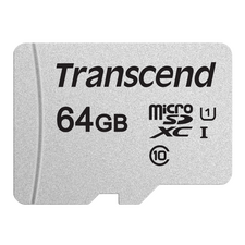 Card de Memorie Transcend MicroSDXC Class 10, 64GB (TS64GUSD300S)