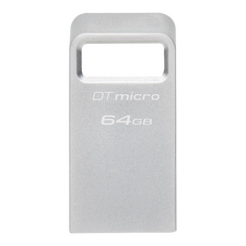 Memorie USB Kingston DataTraveler Micro, 64GB, Argintiu
