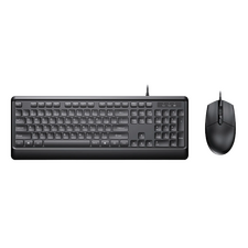 Set Tastatură + Mouse Sohoo KM102, Cu fir, Negru