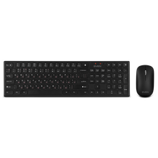 Set Tastatură + Mouse SVEN KB-C2550W, Fără fir, Negru