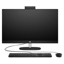 Computer All-in-One HP 27-cr1005ci, 27", Intel Core Ultra 7 155U, 16GB/512GB, FreeDOS, Negru