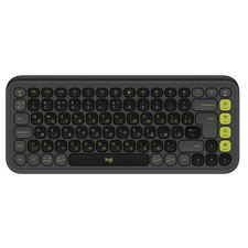 Tastatură Logitech POP ICON, Fără fir, Grafit | Verde