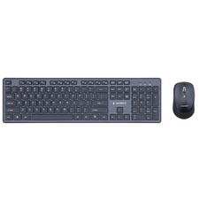 Set Tastatură + Mouse Gembird KBS-WCH-04-RU, Fără fir, Negru