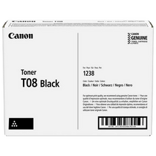 Cartuș pentru imprimantă Canon T08 Black, pentru i-Sensys X 1238i