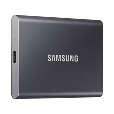 SSD portabil extern Samsung T7, 4 TB, Titan Gray (MU-PC4T0T/WW)