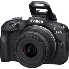 Aparat Foto Mirrorless Canon EOS R100 Black & RF-S 18-45mm f/4.5-6.3 IS STM KIT