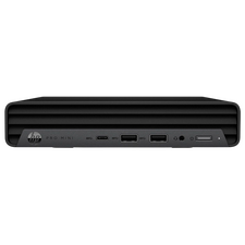 Mini PC HP Pro Mini 400 G9, Intel Core i3-14100T, 8GB/512GB, FreeDOS, Negru