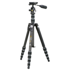 Trepied/Monopod Vanguard VEO3T 235CBP, Cap trepied de minge, Negru