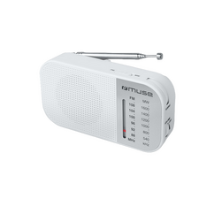Radio portabil MUSE M-025 RW, Alb