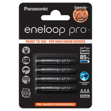 Baterii Panasonic BK-4HCDE/4CP, AAA, 930mAh, 4buc.