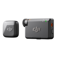 Microfon portabil pentru înregistrare vocală DJI Mic Mini (1 TX + 1 RX), Fără fir, Negru