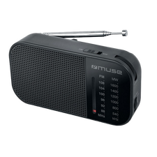 Radio portabil MUSE M-025 R, Negru
