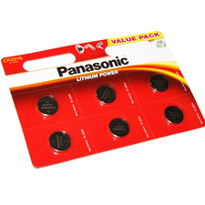 CR2016, Blister*6, Panasonic, CR-2016EL/6B