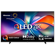 43" QLED SMART TV Hisense 43E7Q, 3840x2160 4K UHD, VIDAA U9, Negru