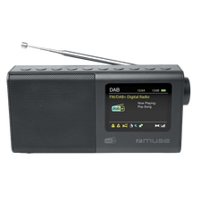 Radio portabil MUSE M-117 DB, Negru