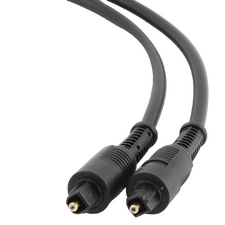 Cablu audio Cablexpert CC-OPT-7.5M, Toslink - Toslink, 7,5m, Negru