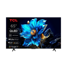 65" QLED SMART TV TCL 65T69C, 3840x2160 4K UHD, Google TV, Negru