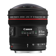 Zoom Lens Canon EF   8-15mm f/4 L USM Fisheye