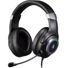 Căști gaming Bloody G350, USB, Negru