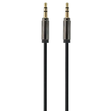 Audio Adaptor Cablexpert CCAP-444-0.75M, 3.5mm 3-pin (M) - 3.5mm 3-pin (M), 0,75m, Negru