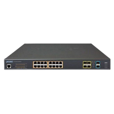 PoE коммутатор Planet GS-5220-16UP4S2X, IEEE 802.3af/at