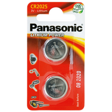 Baterii rotunde Panasonic CR-2025EL, CR2025, 2buc.