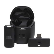 Microfon portabil pentru înregistrare vocală JBL Quantum Stream USB-C, Fără fir, Negru