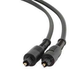 Cablu audio Cablexpert CC-OPT-2M, Toslink - Toslink, 2m, Negru