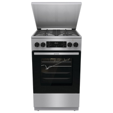 Aragaz Mixt Gorenje GKS5C71XF, Oțel inoxidabil