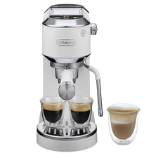 Cafetiera manuala DeLonghi EC890WI, 1450W, Alb