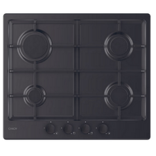 Газовая варочная панель Candy CHG6BRBB, Чёрный