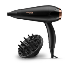 Uscător de păr BaByliss Turbo Shine D570DE, 2200 W, Negru