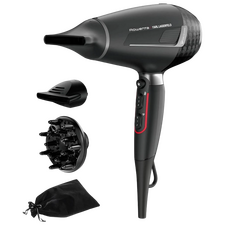 Uscător de păr Rowenta Karl Lagerfeld CV888LF0, 2200 W, Negru